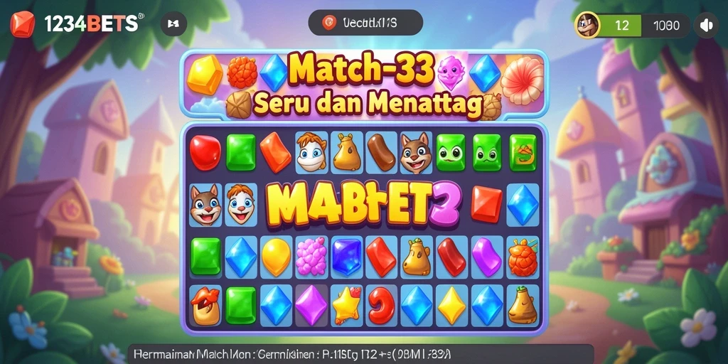 Tampilan gameplay 1234BETS yang mendebarkan dan penuh warna.
