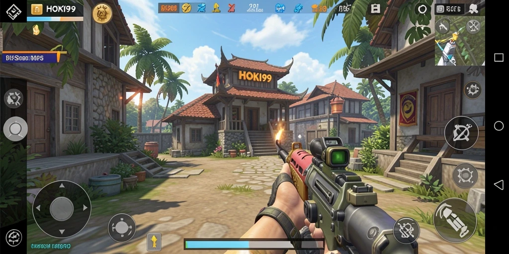 Tampilan seru dari gameplay HOKI99 yang penuh aksi.