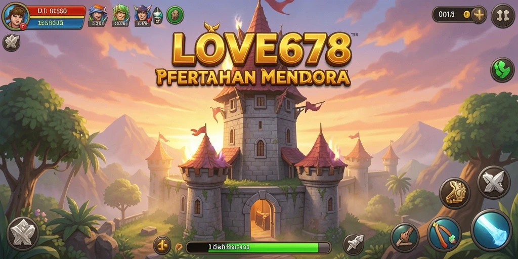Tampilan gameplay LOVE678 yang menegangkan dalam grafis tinggi.