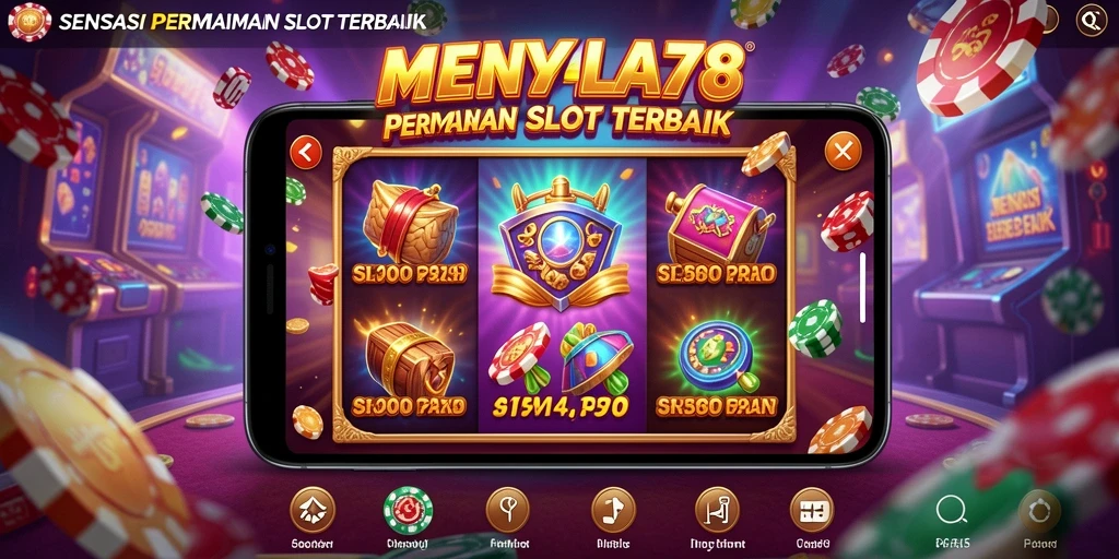 Gambaran gameplay seru di MENYALA78 dengan fitur slot yang menarik.