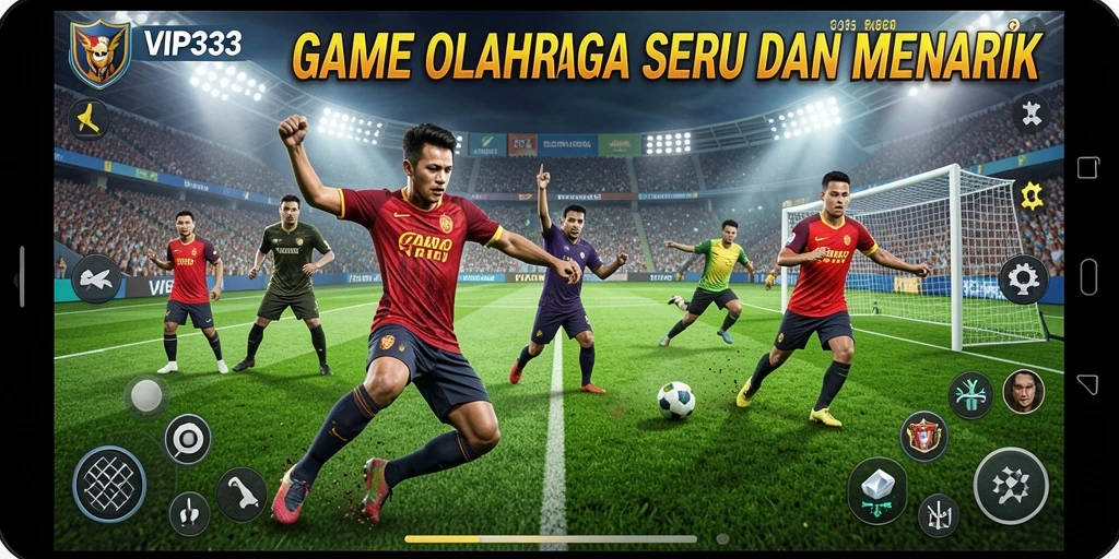 Screenshot gameplay VIP333 menunjukkan aksi seru dalam olahraga.